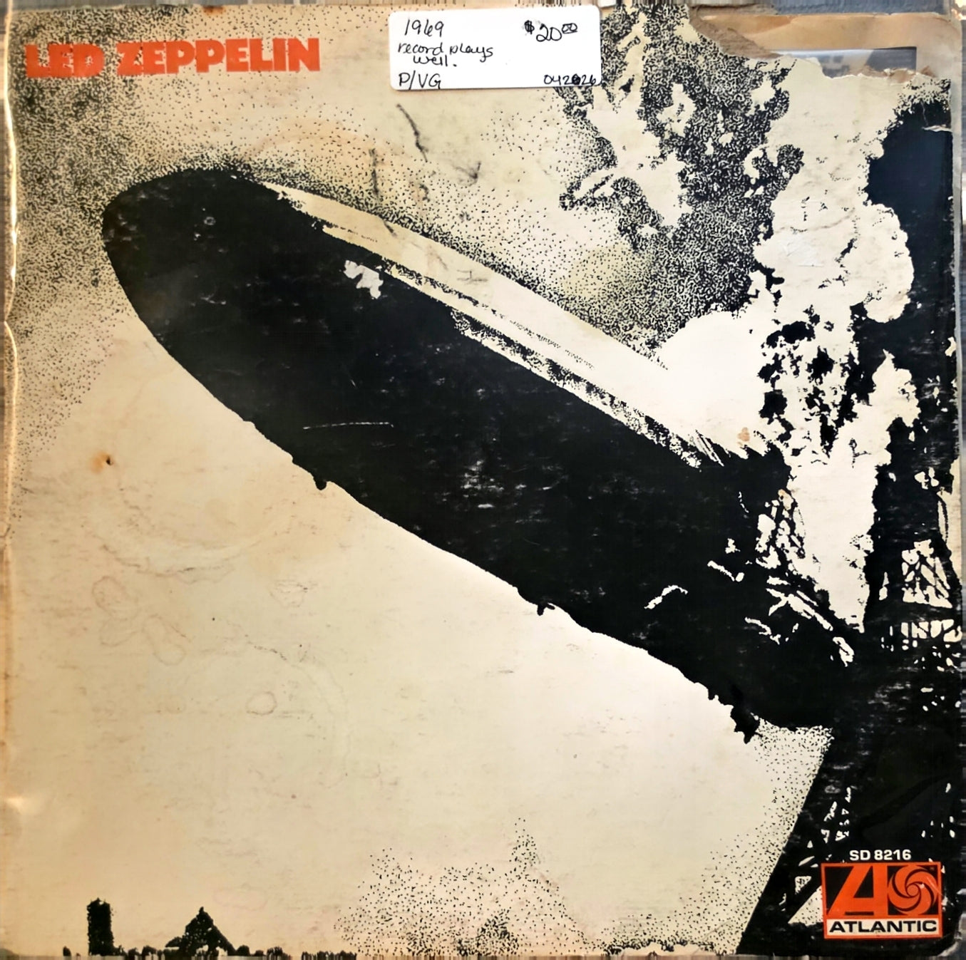 Led Zeppelin – Led Zeppelin (used)(1969 Pressing)