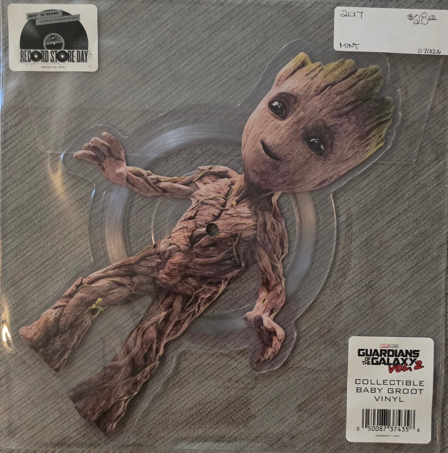 Baby Groot vinyl (new)(2017 RSD Pressing)