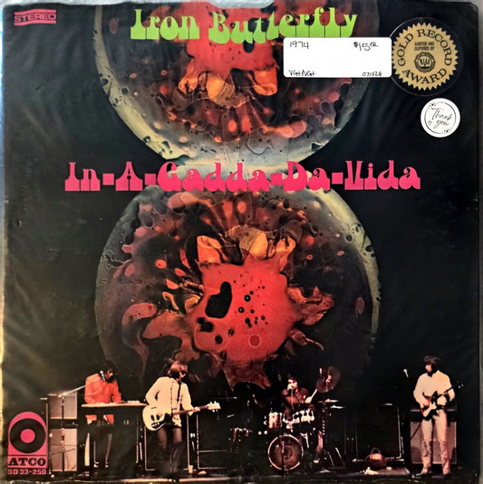 Iron Butterfly – In-A-Gadda-Da-Vida (used)(1974 Pressing)
