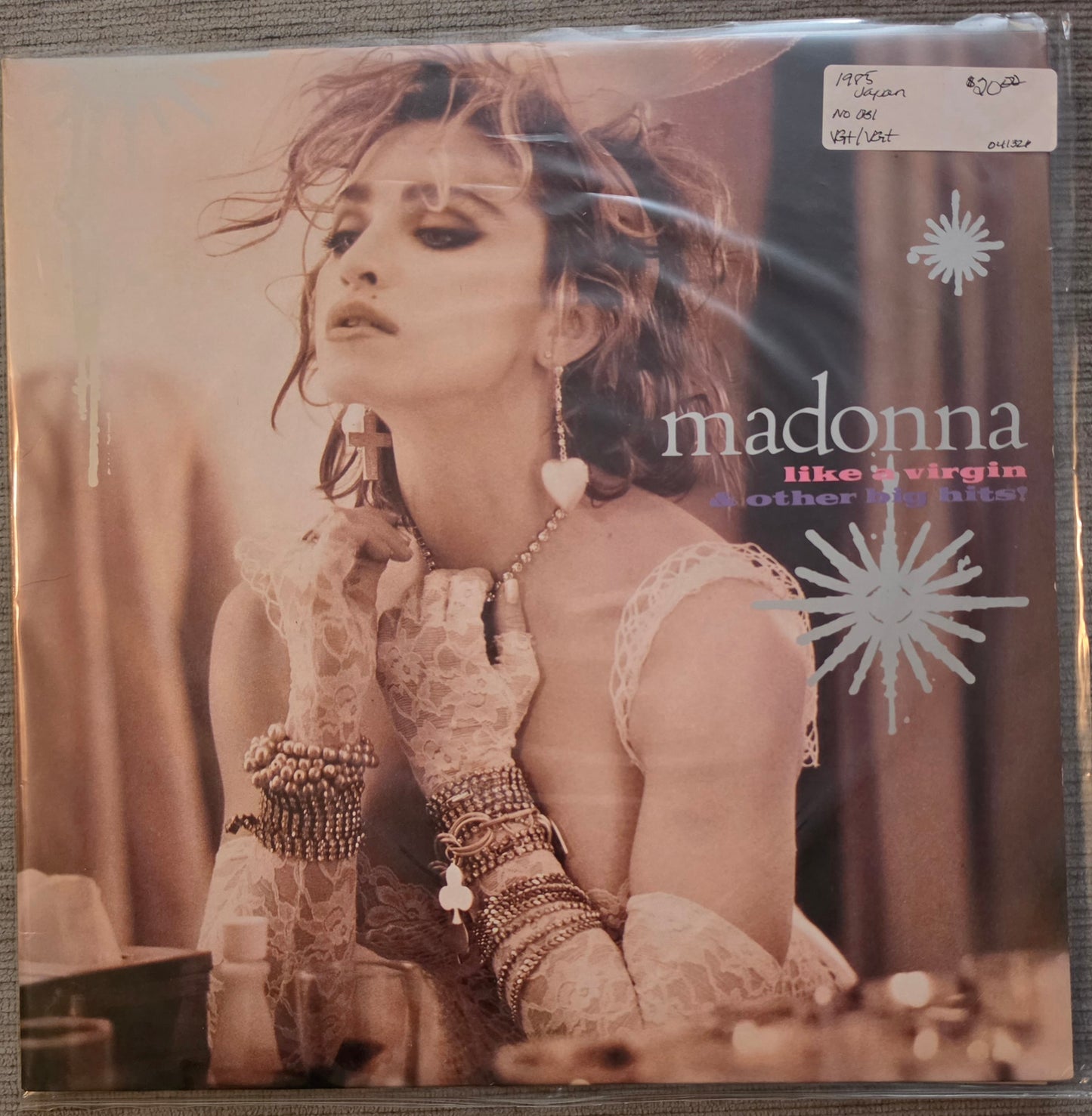 Madonna – Like A Virgin & Other Big Hits! (used)(1985 Japanese Pressing)(missing OBI)
