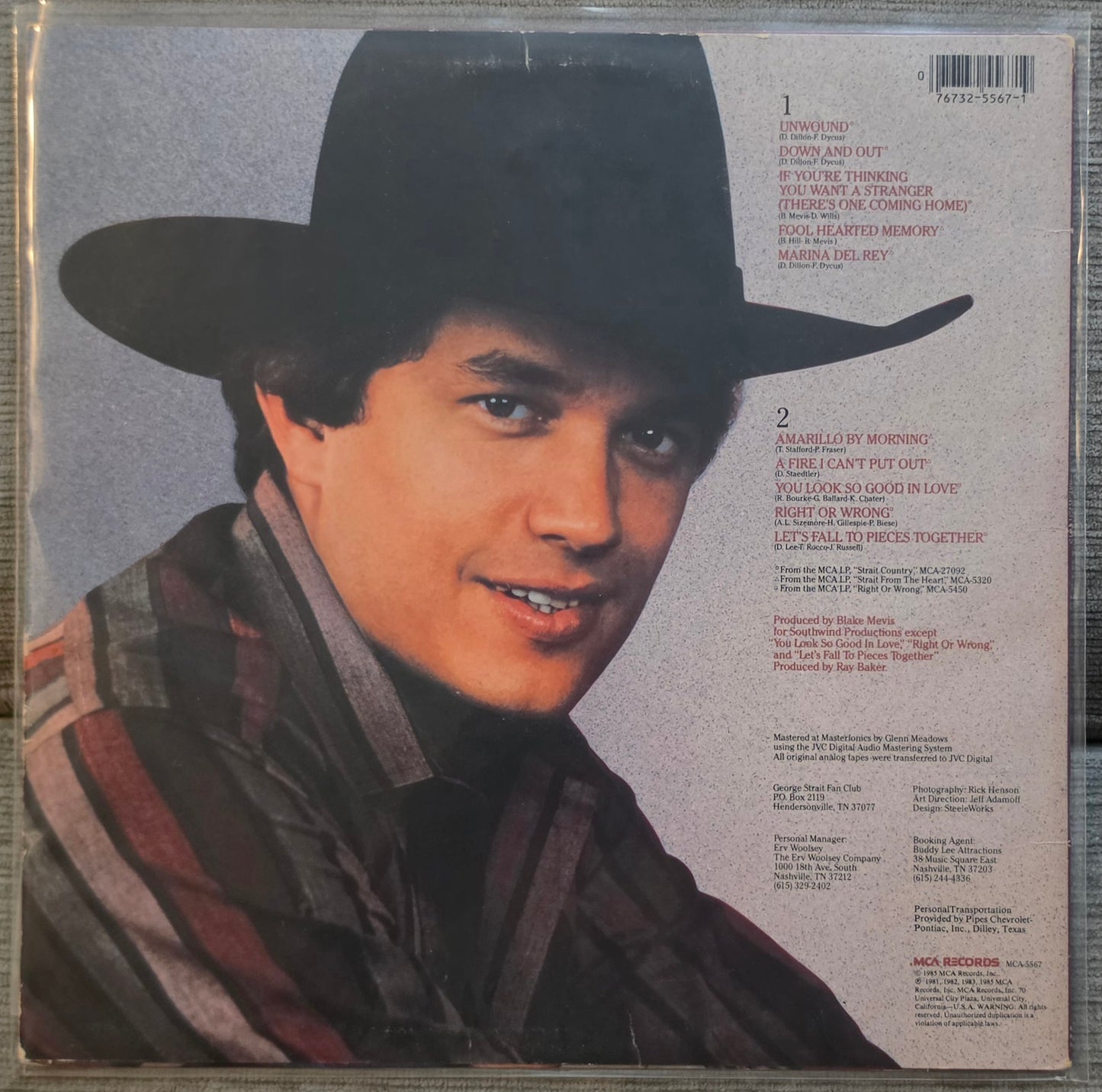 George Strait – Greatest Hits (used)(1985 Pressing)