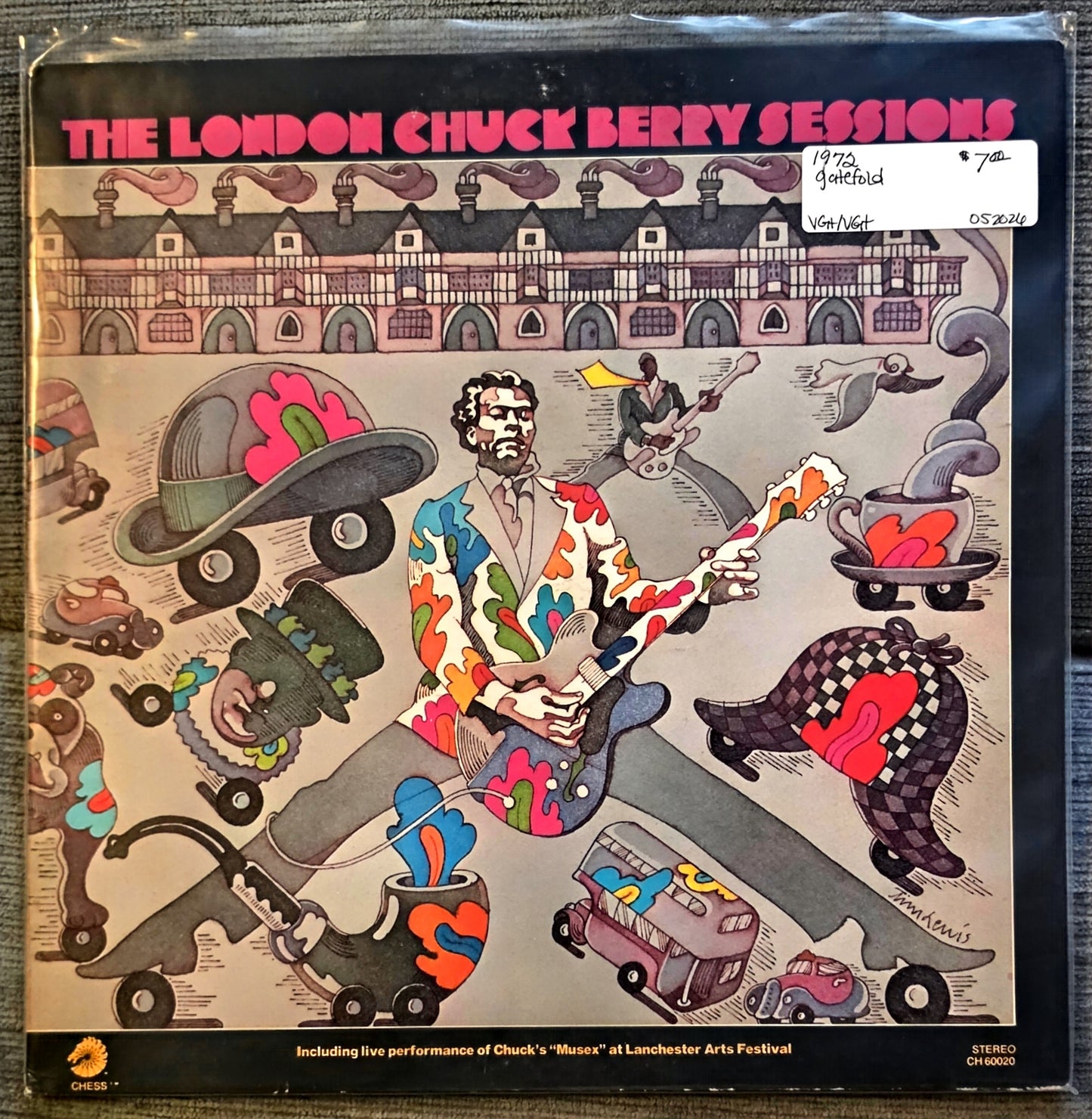 Chuck Berry – The London Chuck Berry Sessions (used)(1972 Pressing)