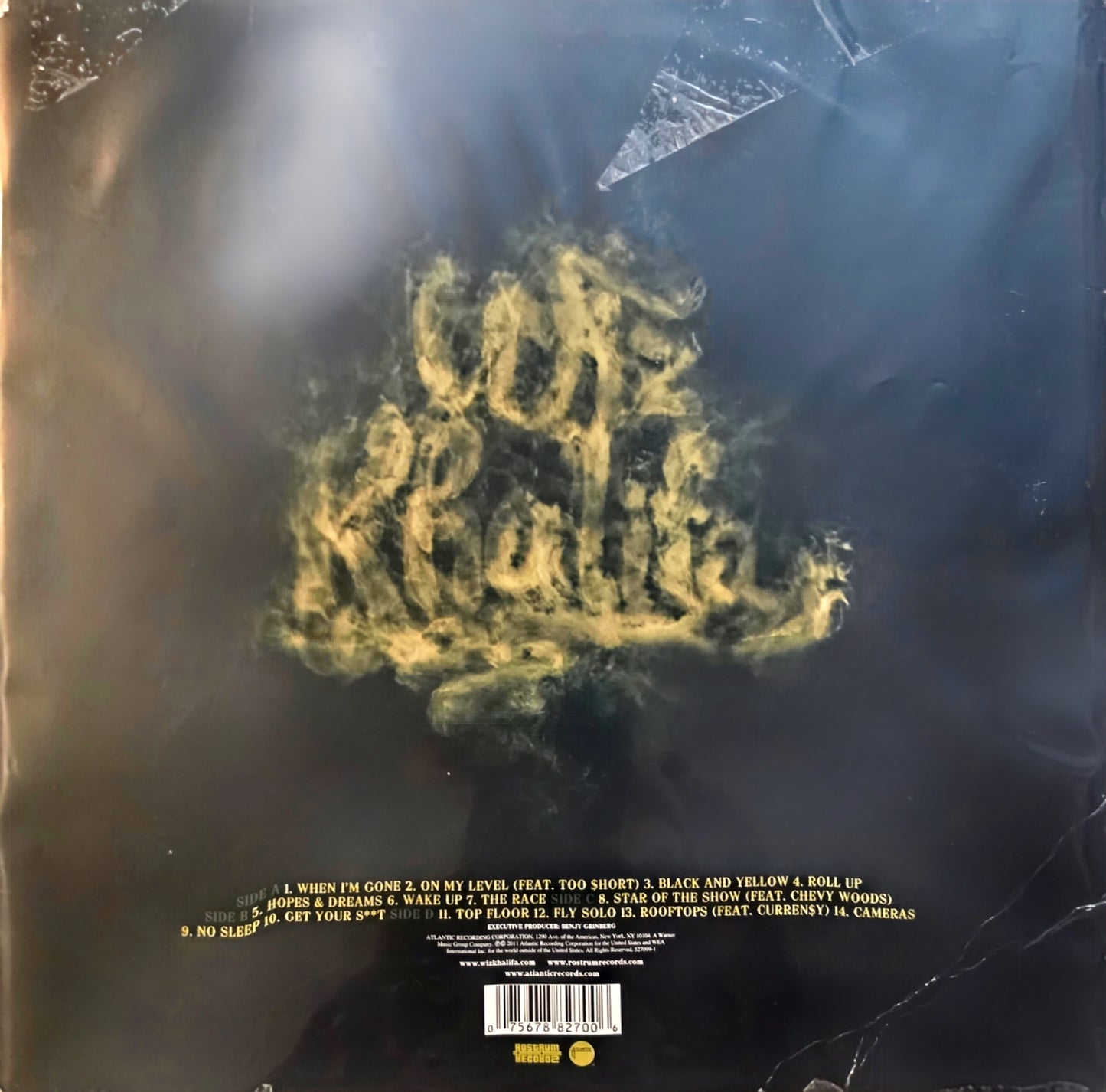Wiz Khalifa – Rolling Papers (used)(2011 Pressing)