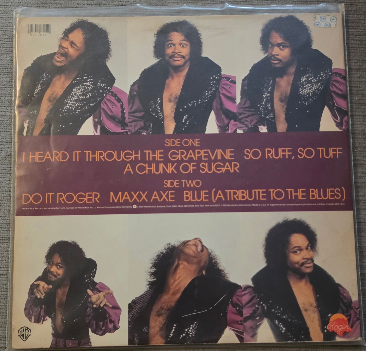 Roger – The Many Facets Of Roger (used)(1981 Pressing)