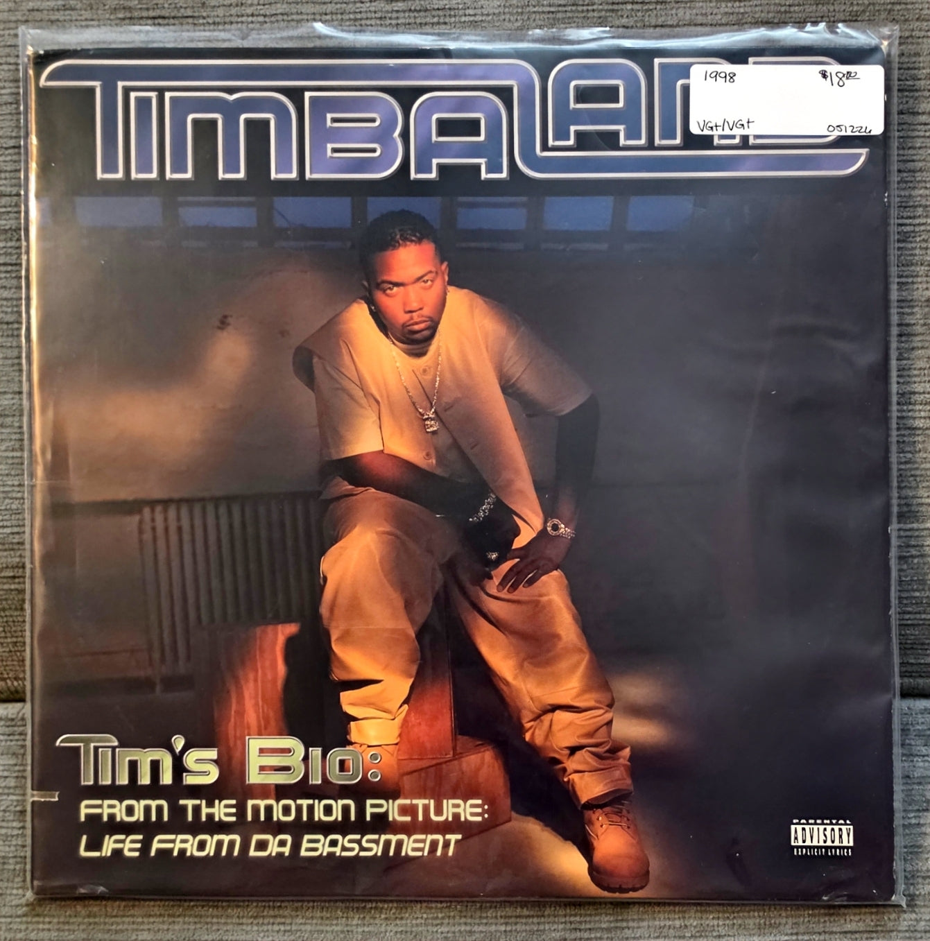 Timbaland – Tim's Bio: From The Motion Picture: Life From Da Bassment (used)(1998 Pressing)