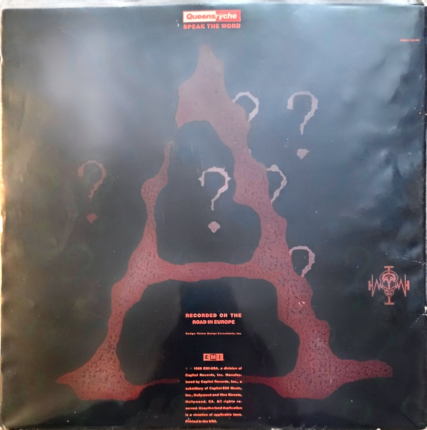 Queensrÿche – Speak The Word (used)(1988 Pressing)