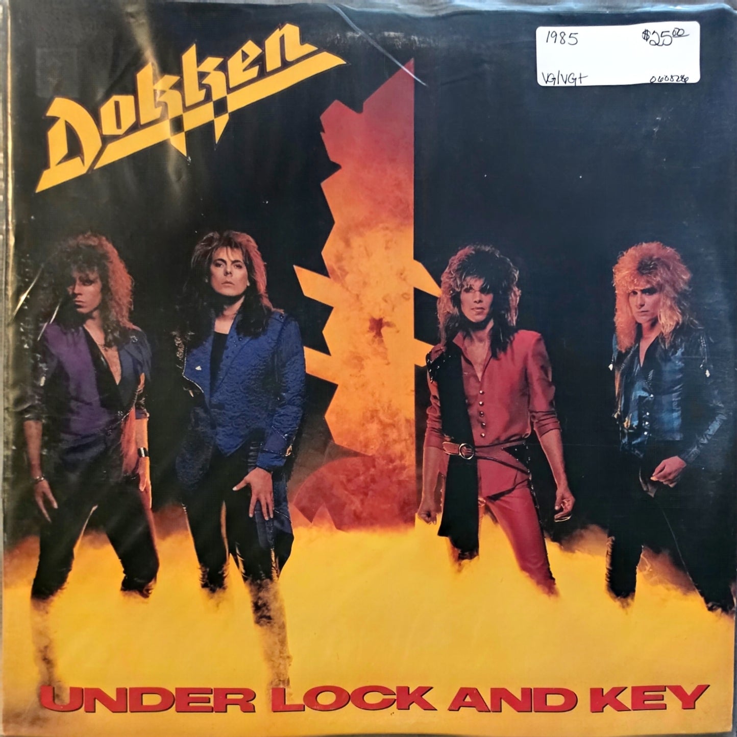 Dokken – Under Lock And Key (used)(1985 Pressing)