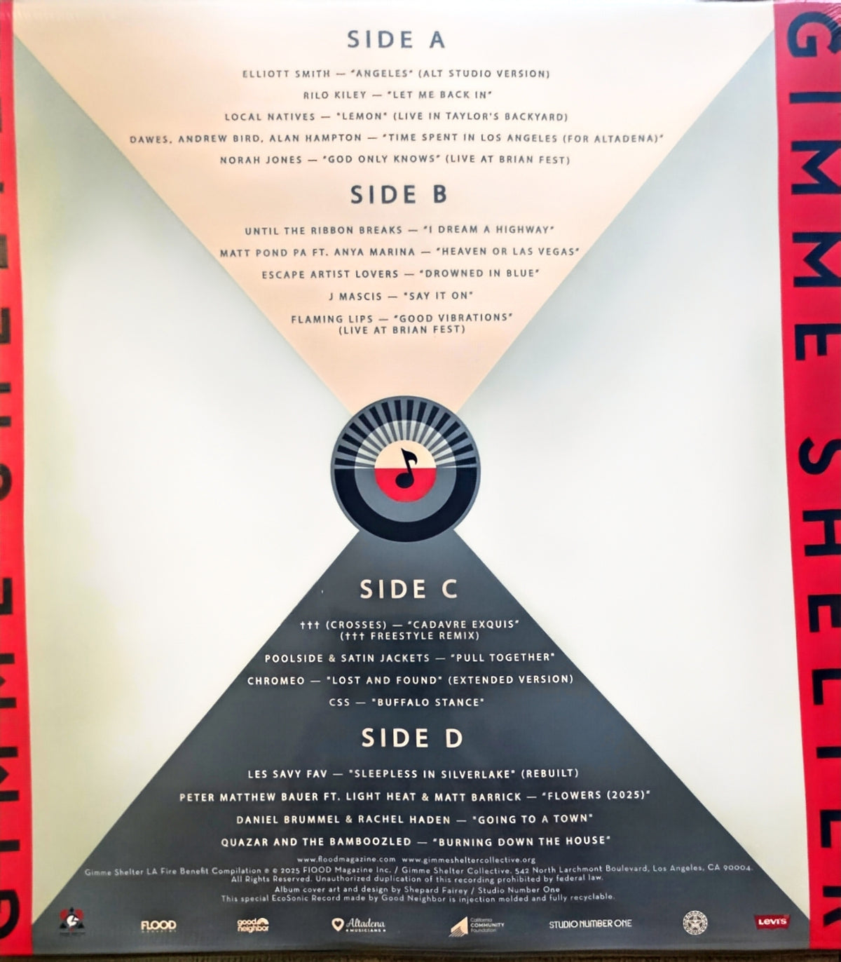 Gimme Shelter: Songs For LA Fire Relief (new)(2025 Pressing)