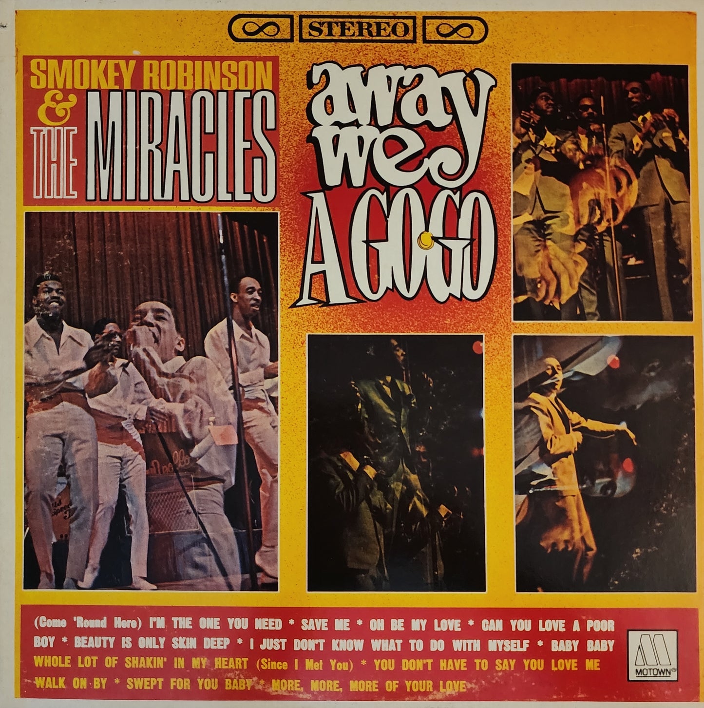 Smokey Robinson & The Miracles – Away We A Go-Go (used)(1981 Pressing)