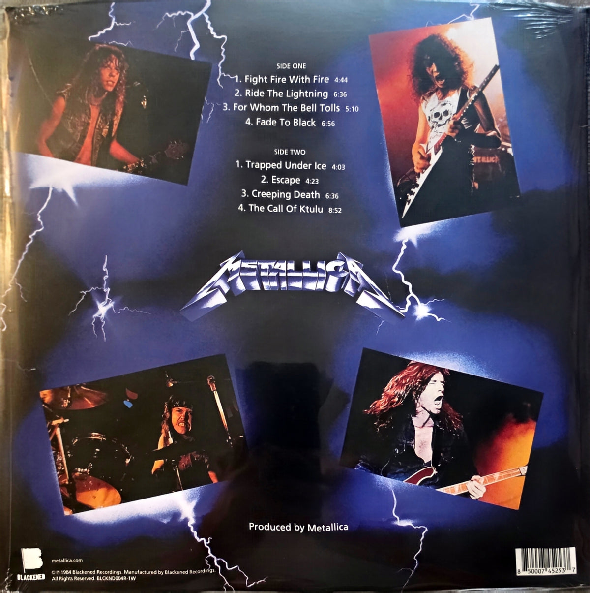 Metallica – Ride The Lightning (New)(2021 Pressing)