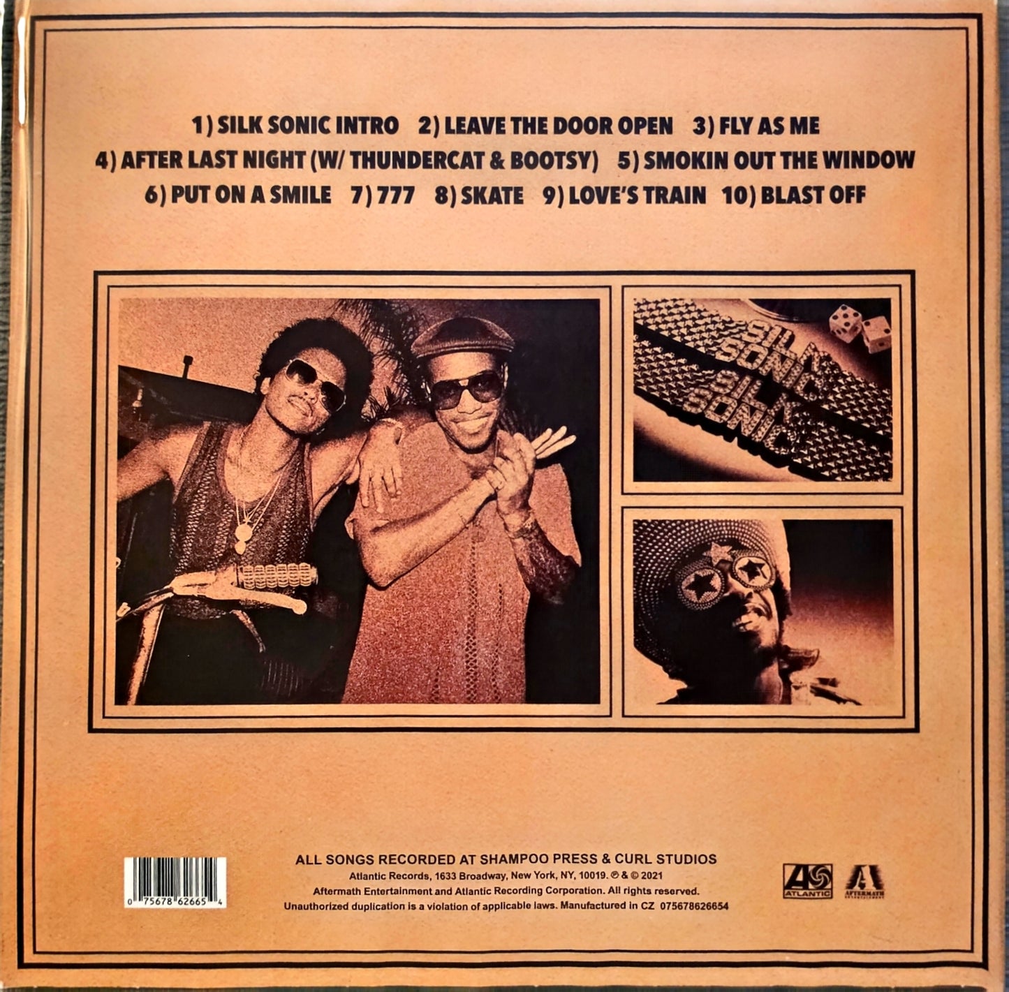 Silk Sonic – An Evening With Silk Sonic (used)(2022 Pressing)