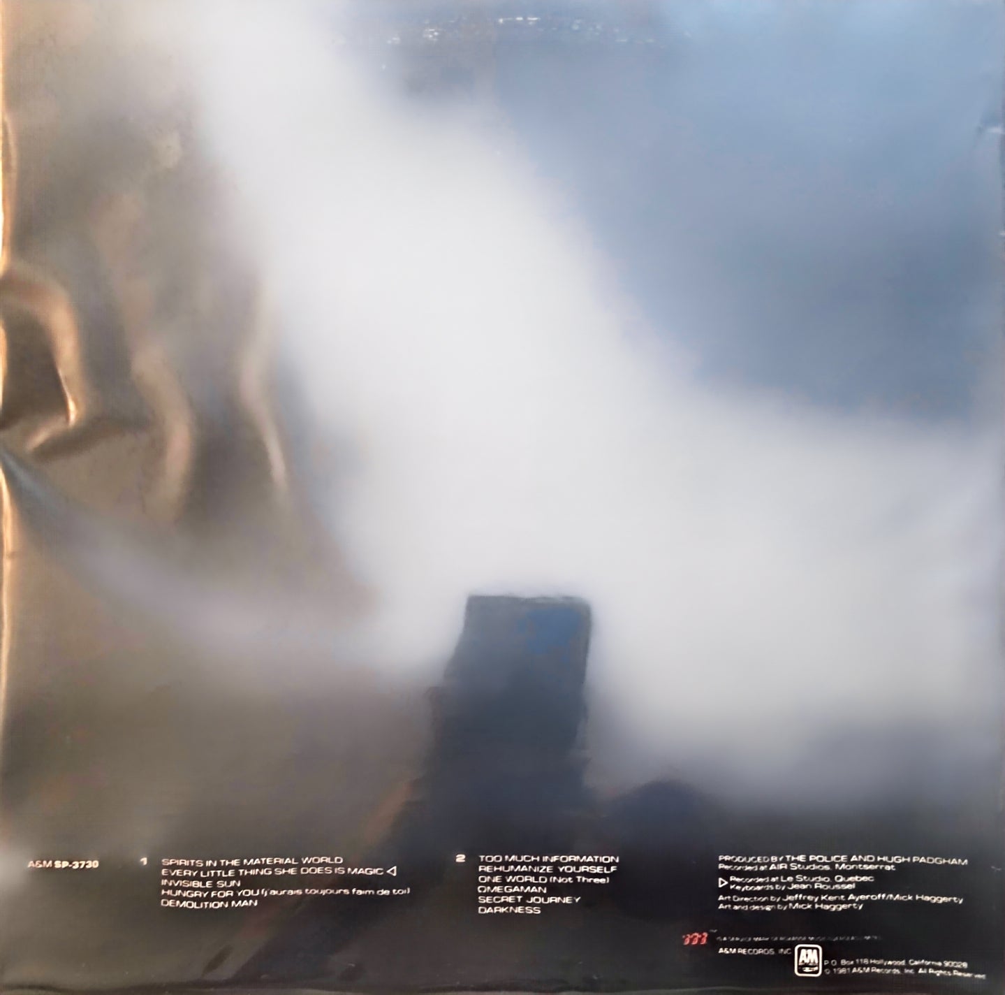 The Police – Ghost In The Machine (used)(1981 Pressing)