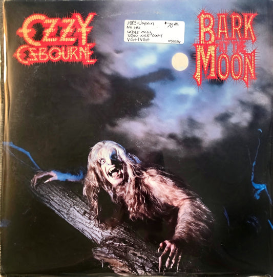 Ozzy Osbourne – Bark At The Moon (used)(1983 Japanese Pressing)