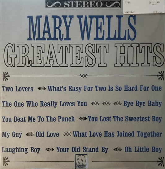 Mary Wells – Greatest Hits (used)(1964 Pressing)