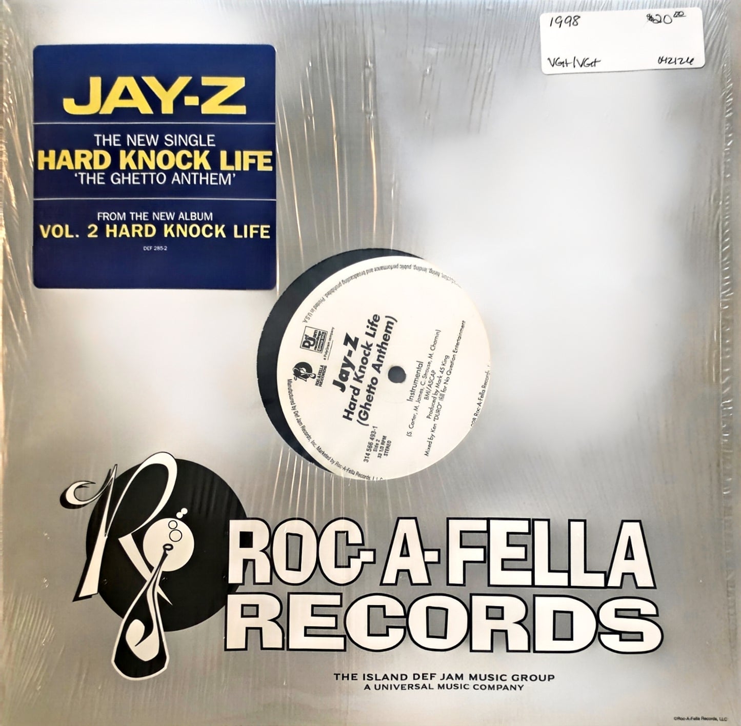 Jay-Z – Hard Knock Life 'The Ghetto Anthem' (used)(1998 Pressing)