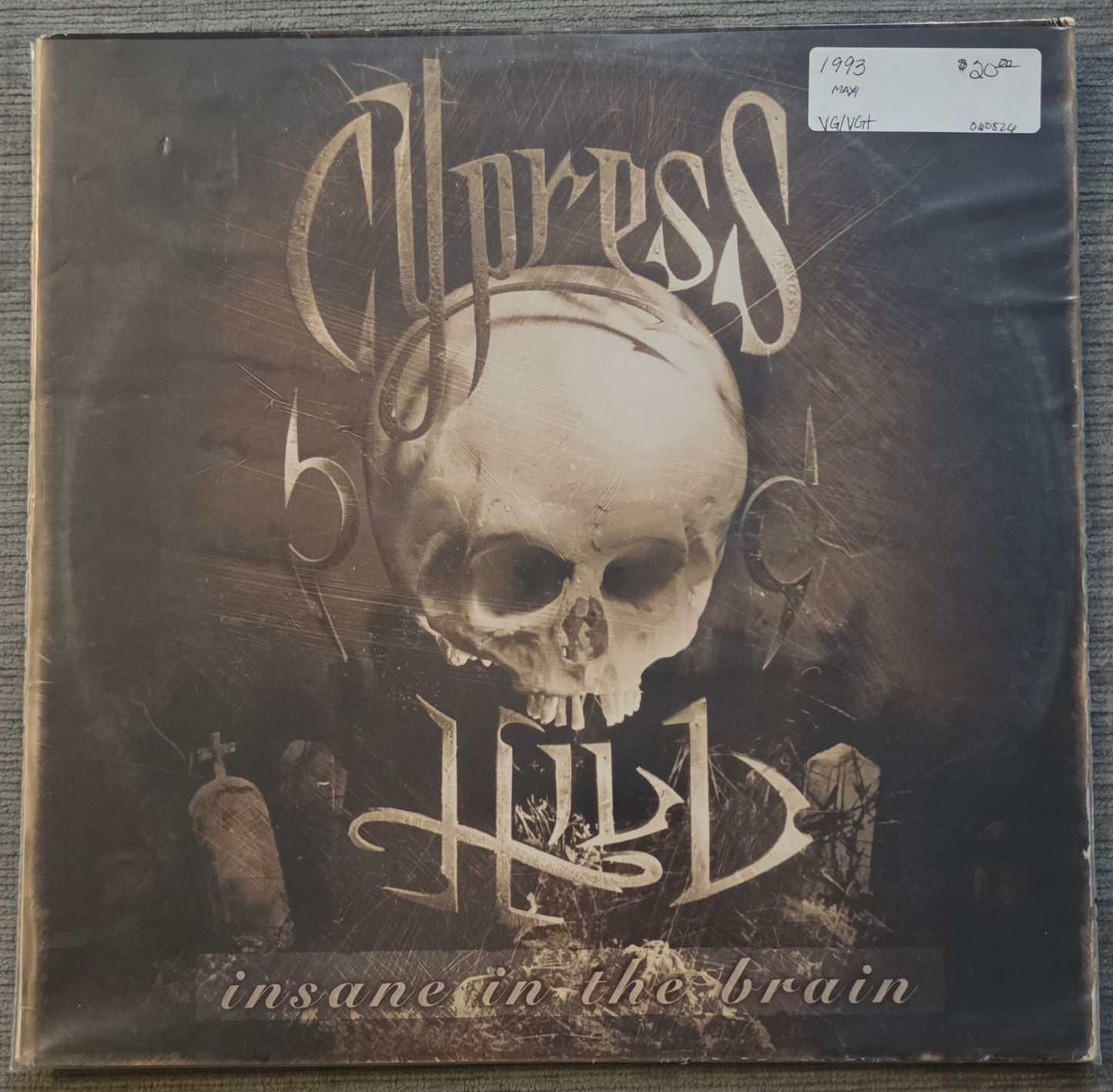 Cypress Hill – Insane In The Brain (used)(1993 Pressing)