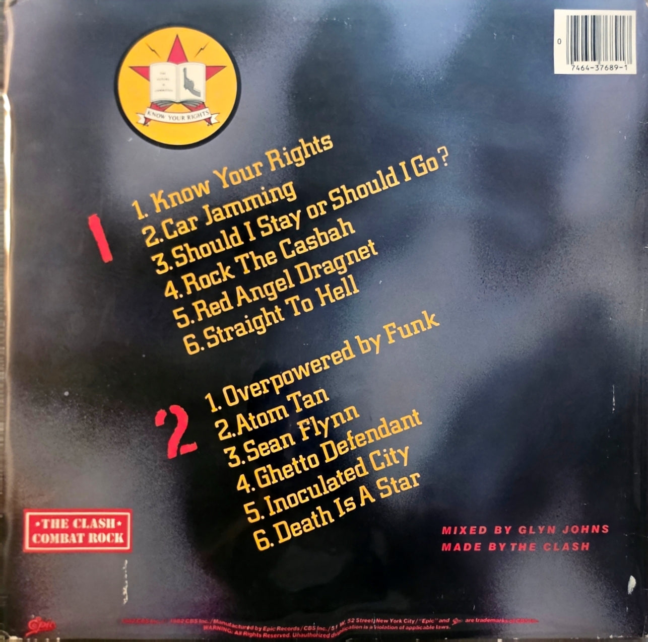 The Clash – Combat Rock (used)(1982 Pressing)