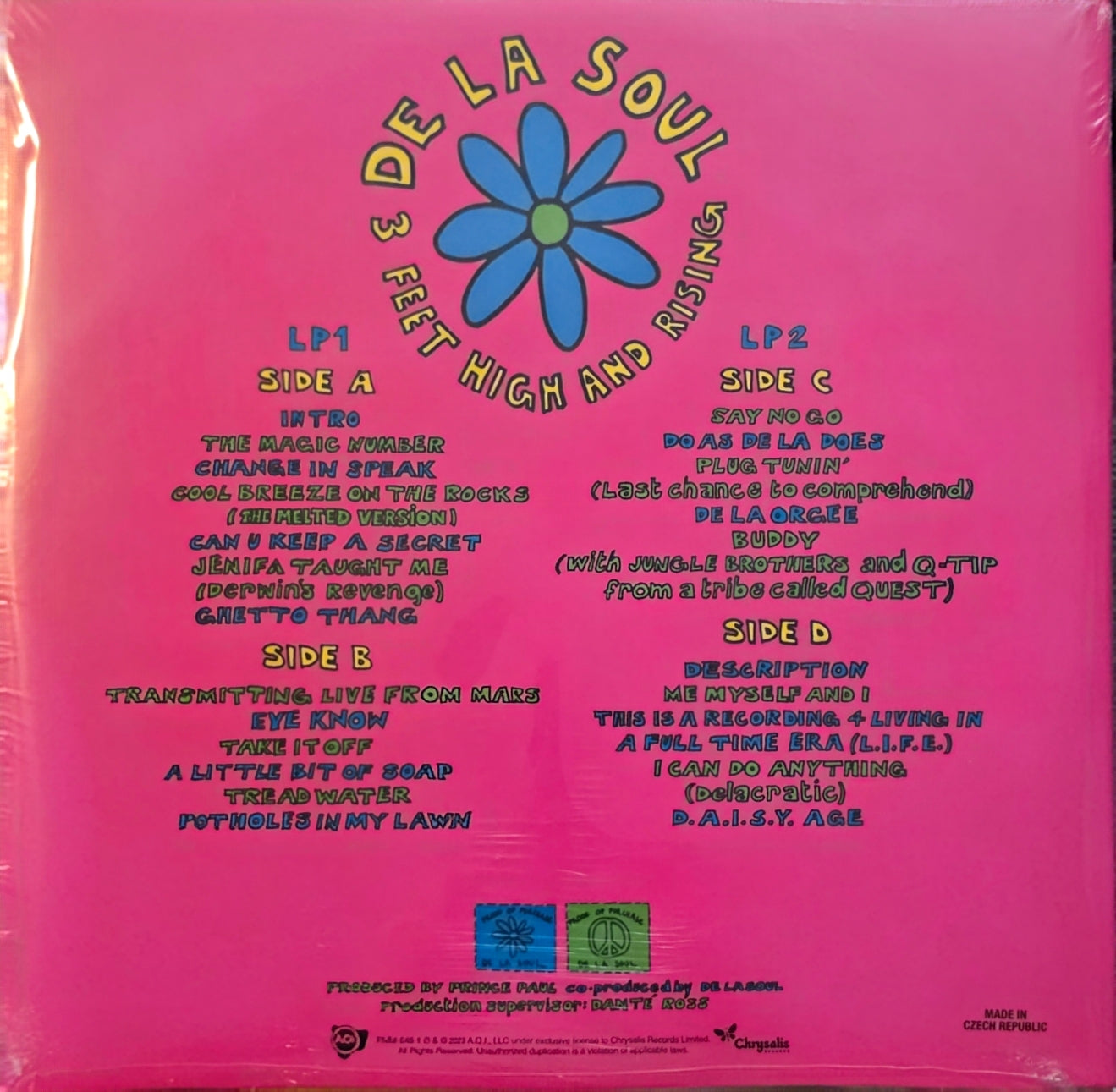 De La Soul – 3 Feet High And Rising (new)(2023 Pressing)