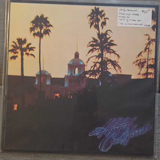 Eagles – Hotel California (used)(1st 1976 Promo Pressing)