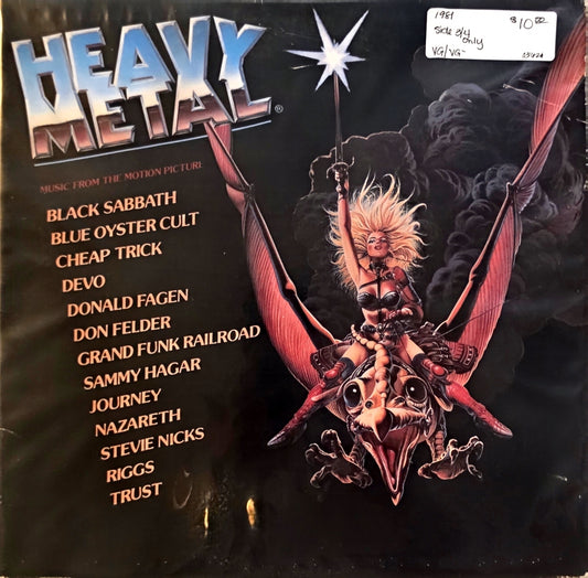 Heavy Metal - Music From The Motion Picture (used)(1981 Pressing)