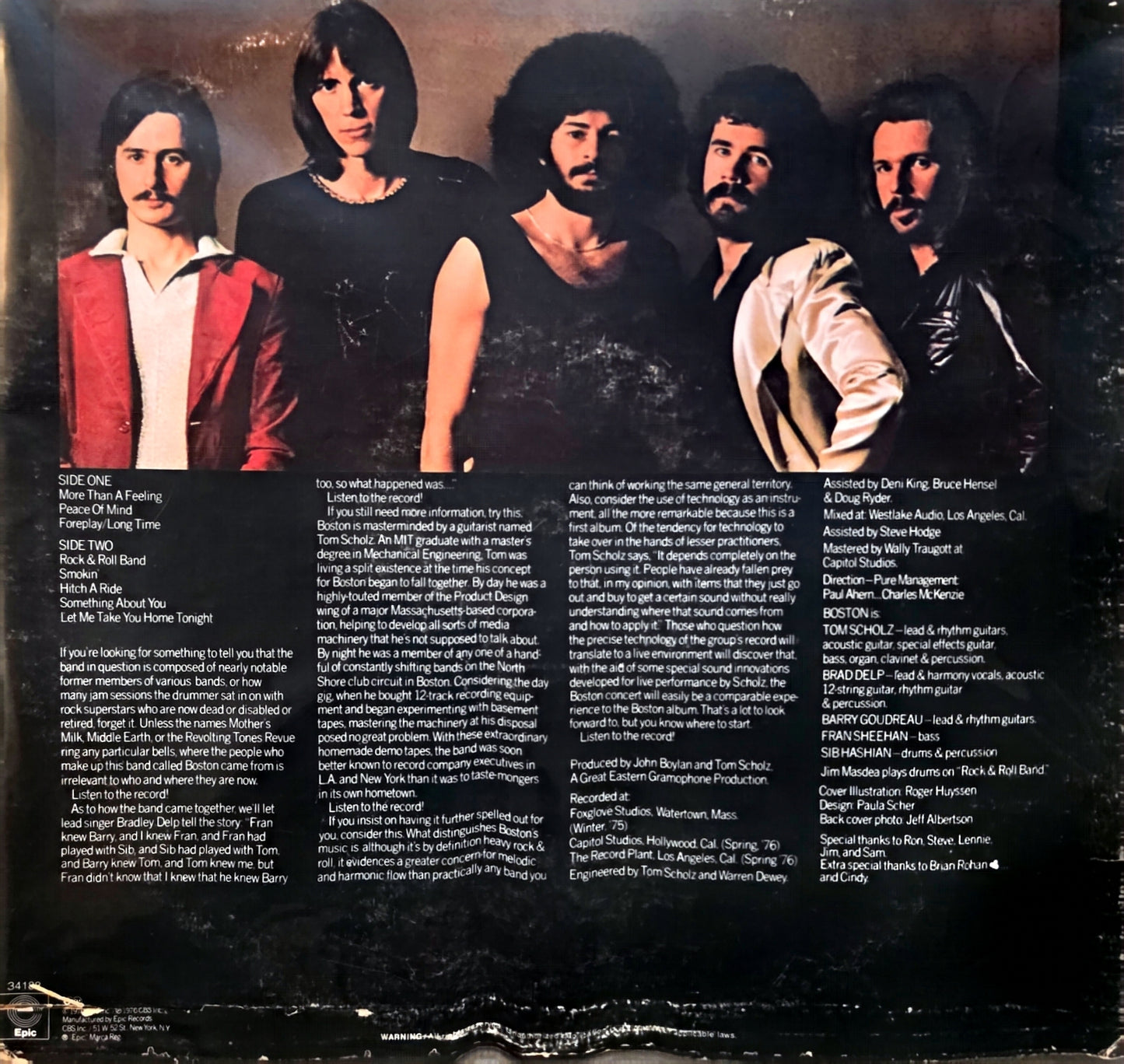 Boston – Boston (used)(1977 Pressing)