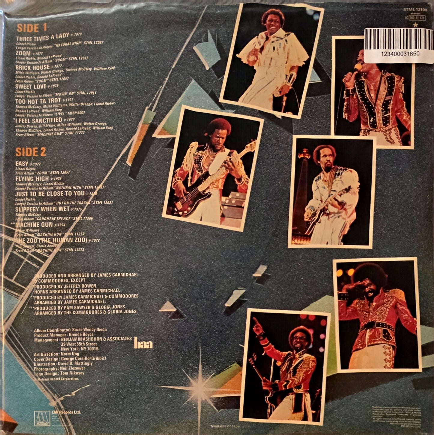 Commodores – Greatest Hits (used)(1978 UK Pressing)