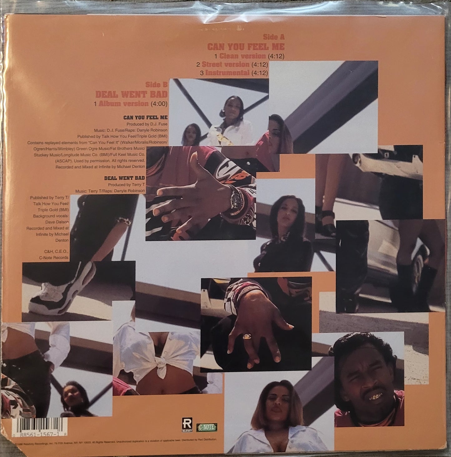 Dru Down – Can You Feel Me (used)(1996 Pressing)