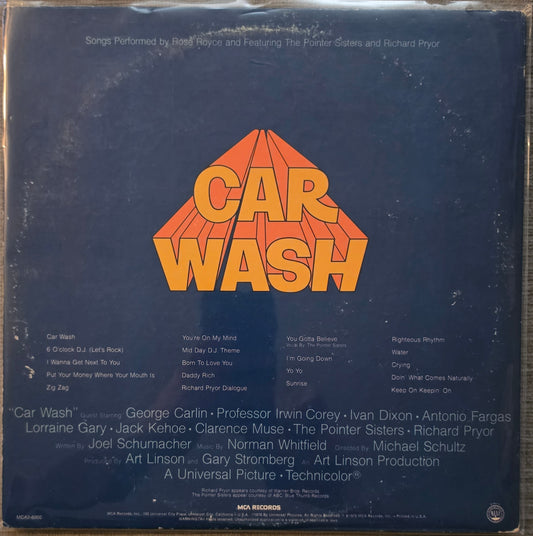 Car Wash (Original Motion Picture Soundtrack)(used)(1976 Pressing)