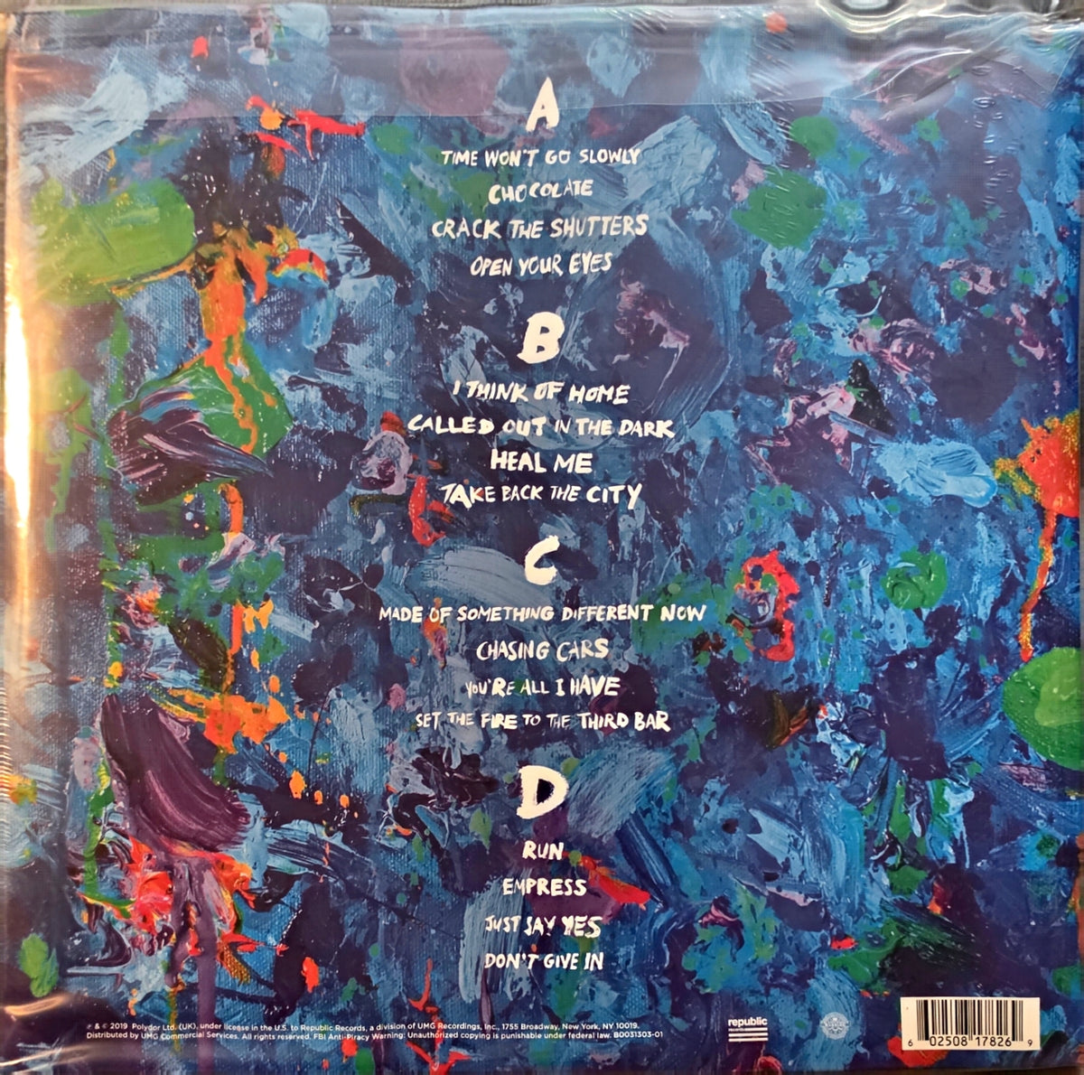 Snow Patrol – Reworked (new)(2019 Pressing)