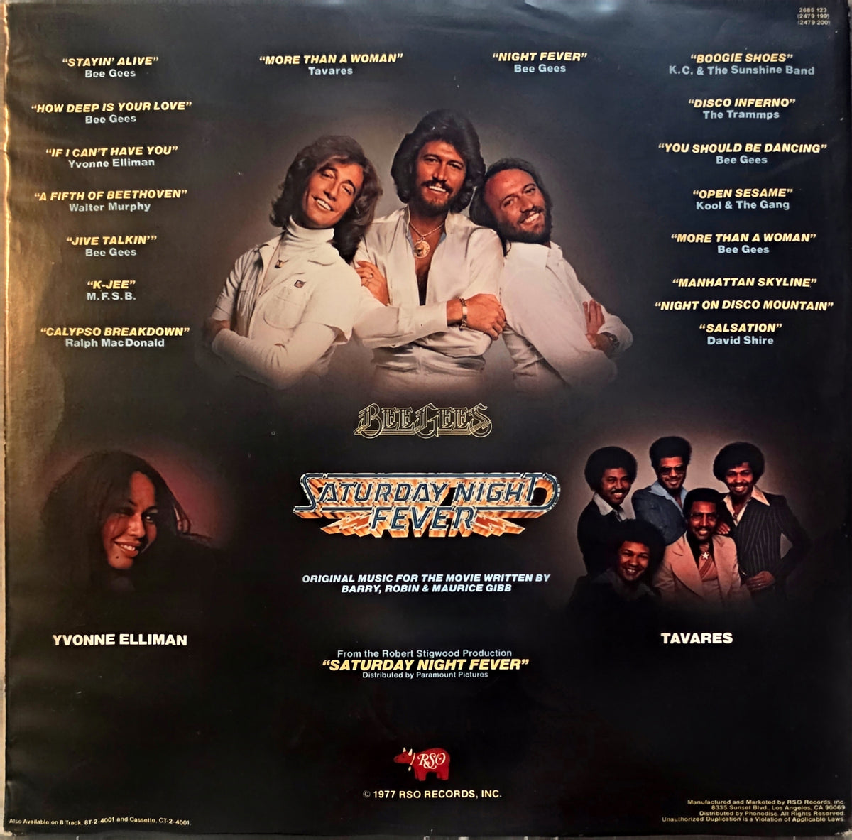 Saturday Night Fever (Sound Track) (used)1977 Pressing