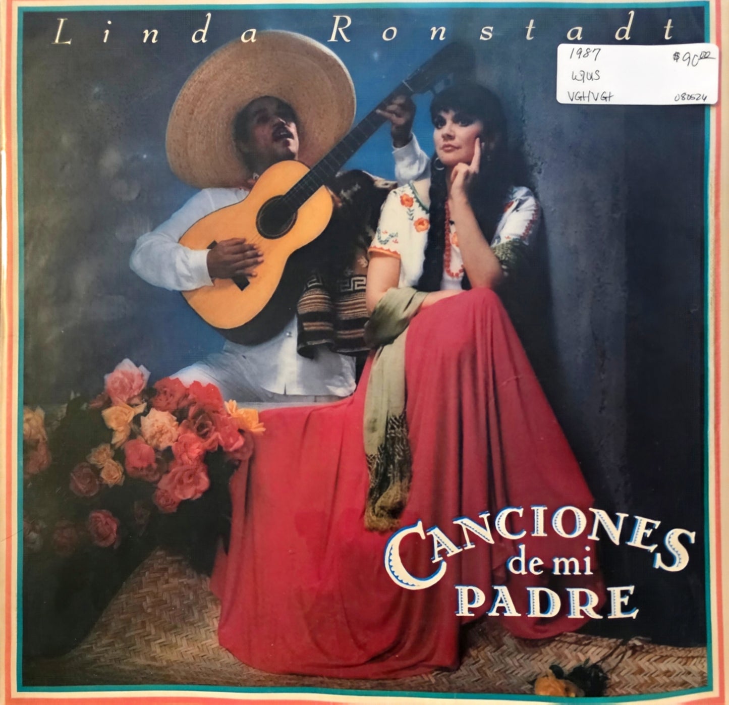 Linda Ronstadt – Canciones De Mi Padre (used)(1987 Pressing)
