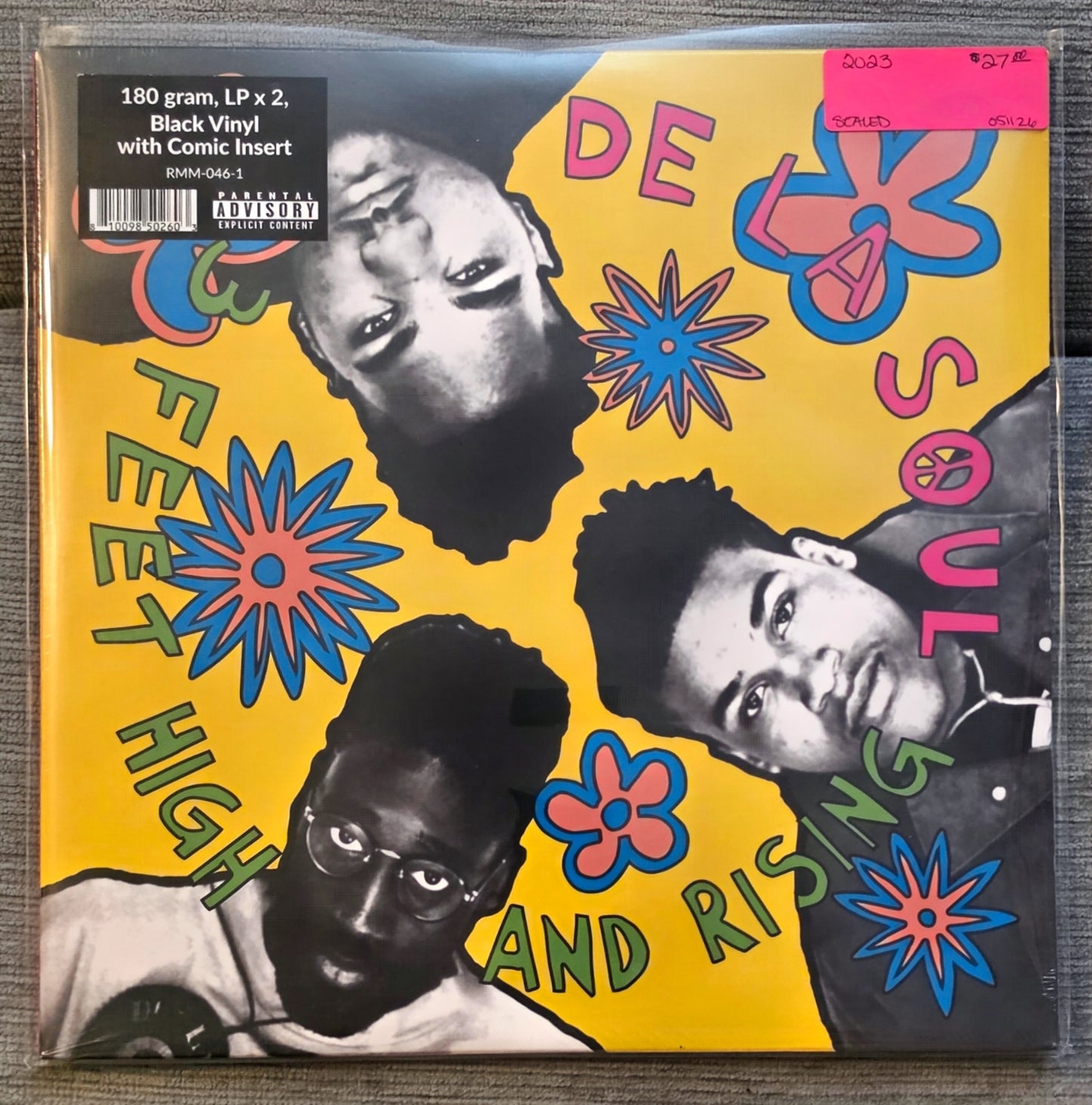 De La Soul – 3 Feet High And Rising (new)(2023 Pressing)