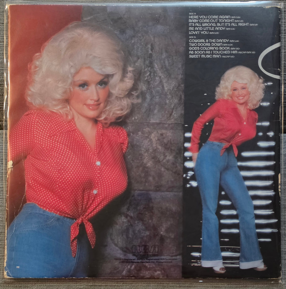 Dolly Parton – Here You Come Again (used)(1977 Pressing)