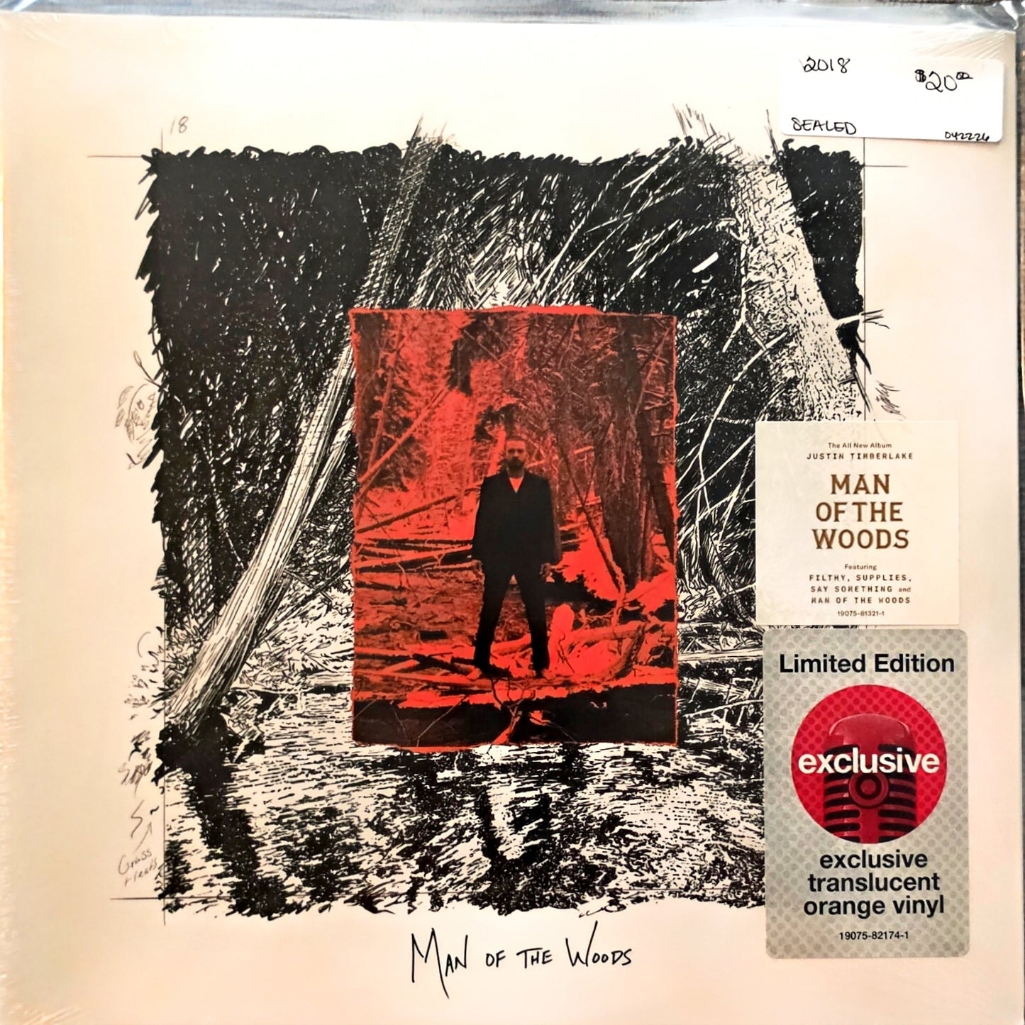 Justin Timberlake – Man Of The Woods (new)(2018 Pressing)