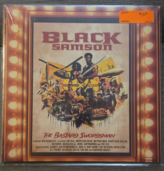 Wu-Tang* X Mathematics* – Black Samson, The Bastard Swordsman (new)(2025 Pressing)