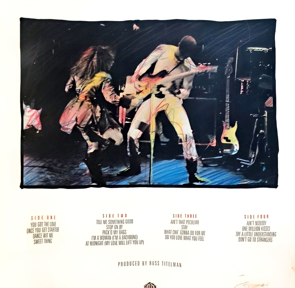 Rufus And Chaka Khan – Stompin' At The Savoy (used)(1983 Pressing)
