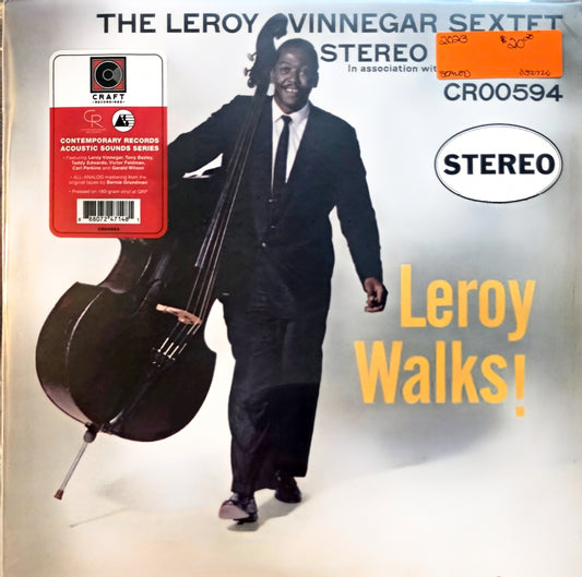 The Leroy Vinnegar Sextet – Leroy Walks! (new)(2023 Pressing)
