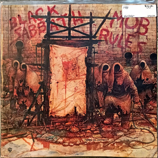 Black Sabbath – Mob Rules (used)(1981 Pressing)