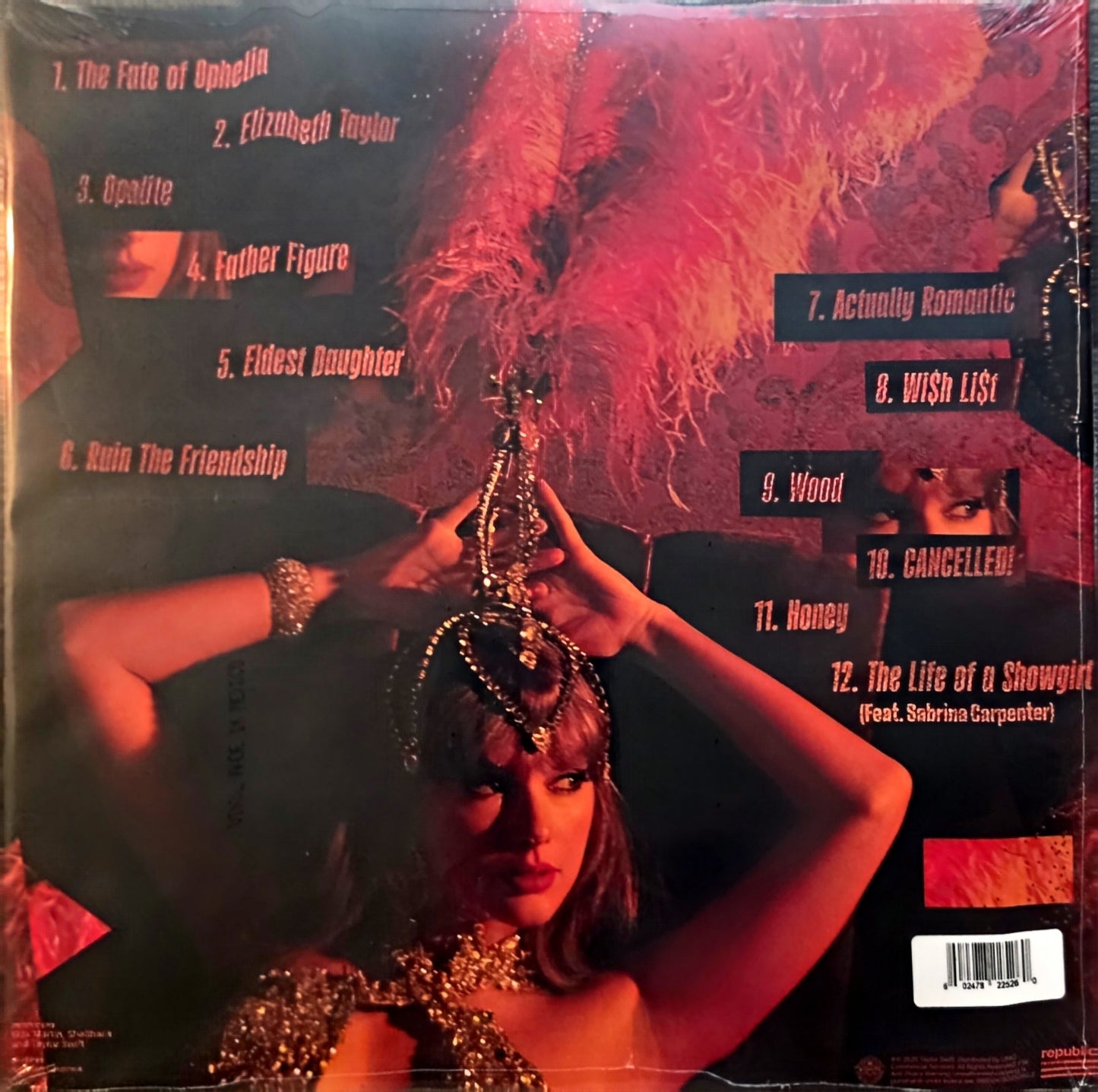 Taylor Swift – The Life Of A Showgirl (Orange Glitter) (new)