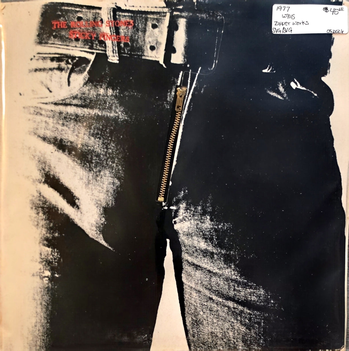 The Rolling Stones – Sticky Fingers (used)(1977 Pressing)