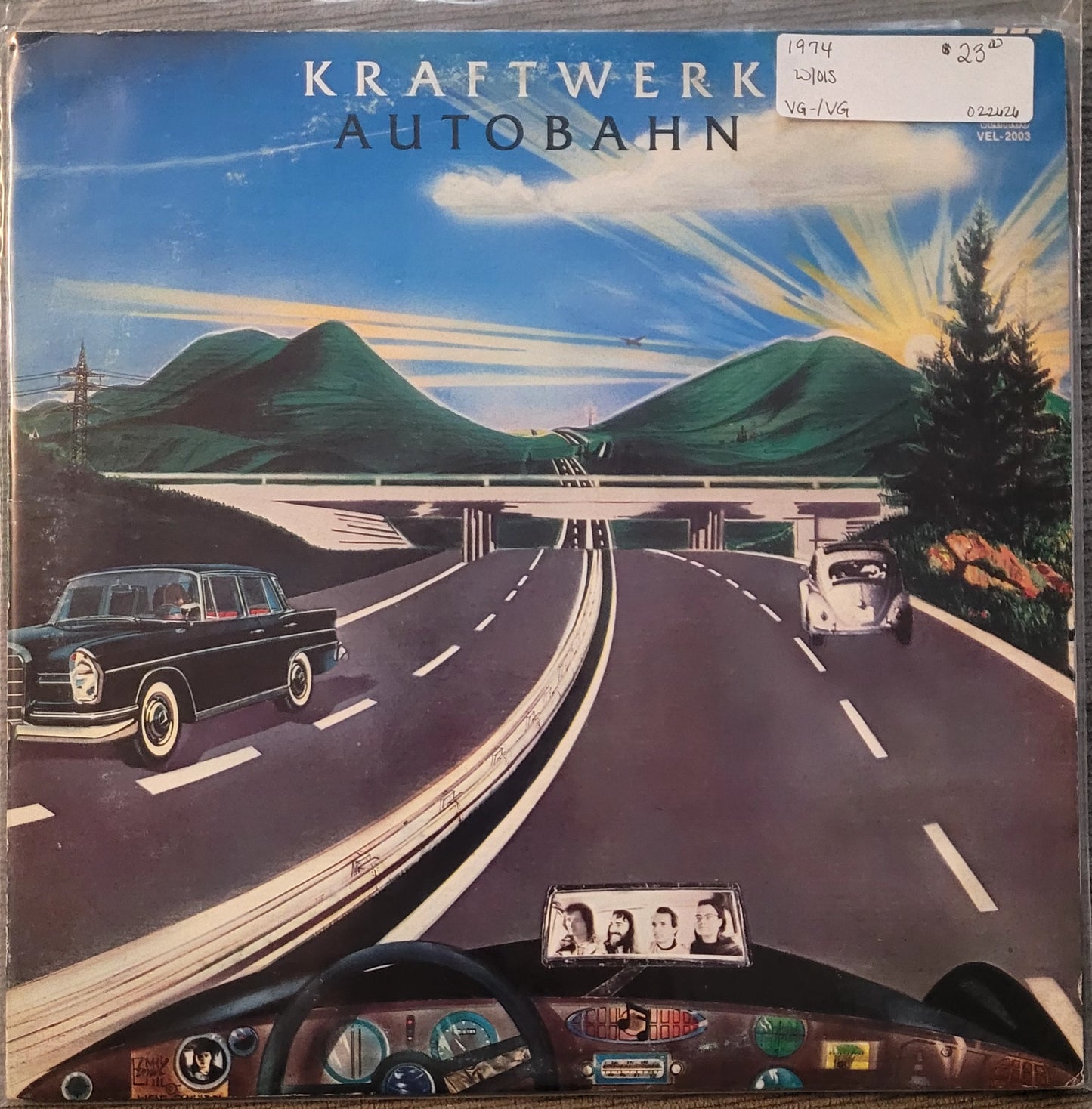 Kraftwerk – Autobahn (used)(1974 Pressing)