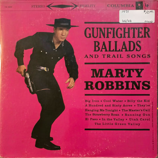 Marty Robbins – Gunfighter Ballads And Trail Songs (used)(1971  Pressing)