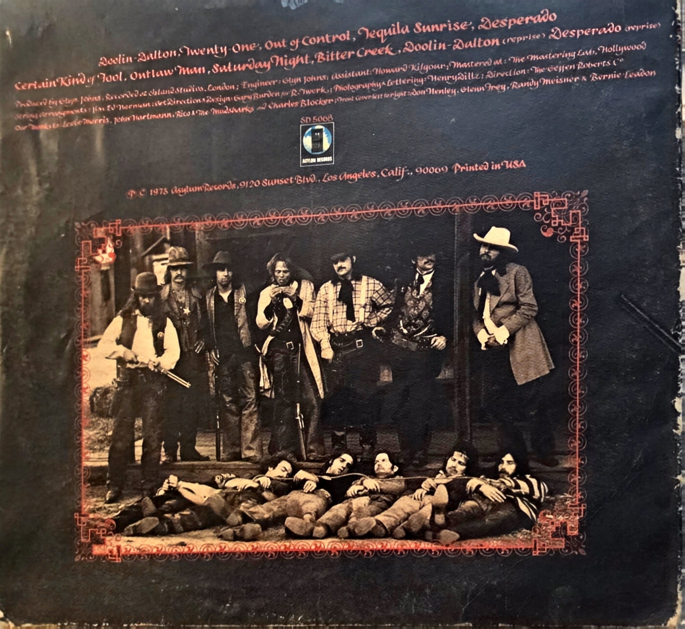 Eagles – Desperado (used)(1974 Pressing)