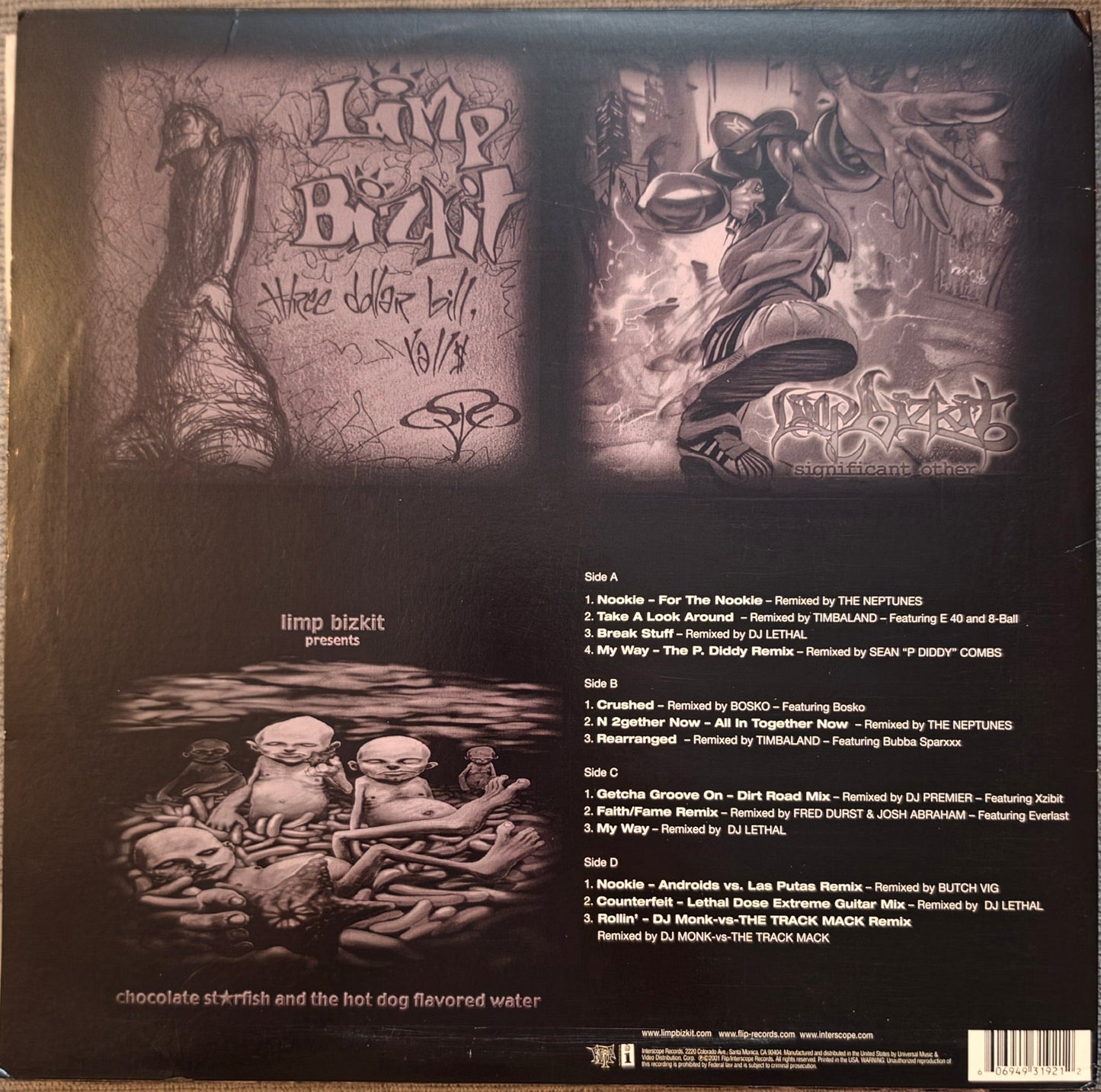 Limp Bizkit – New Old Songs (used)(2001 Pressing)