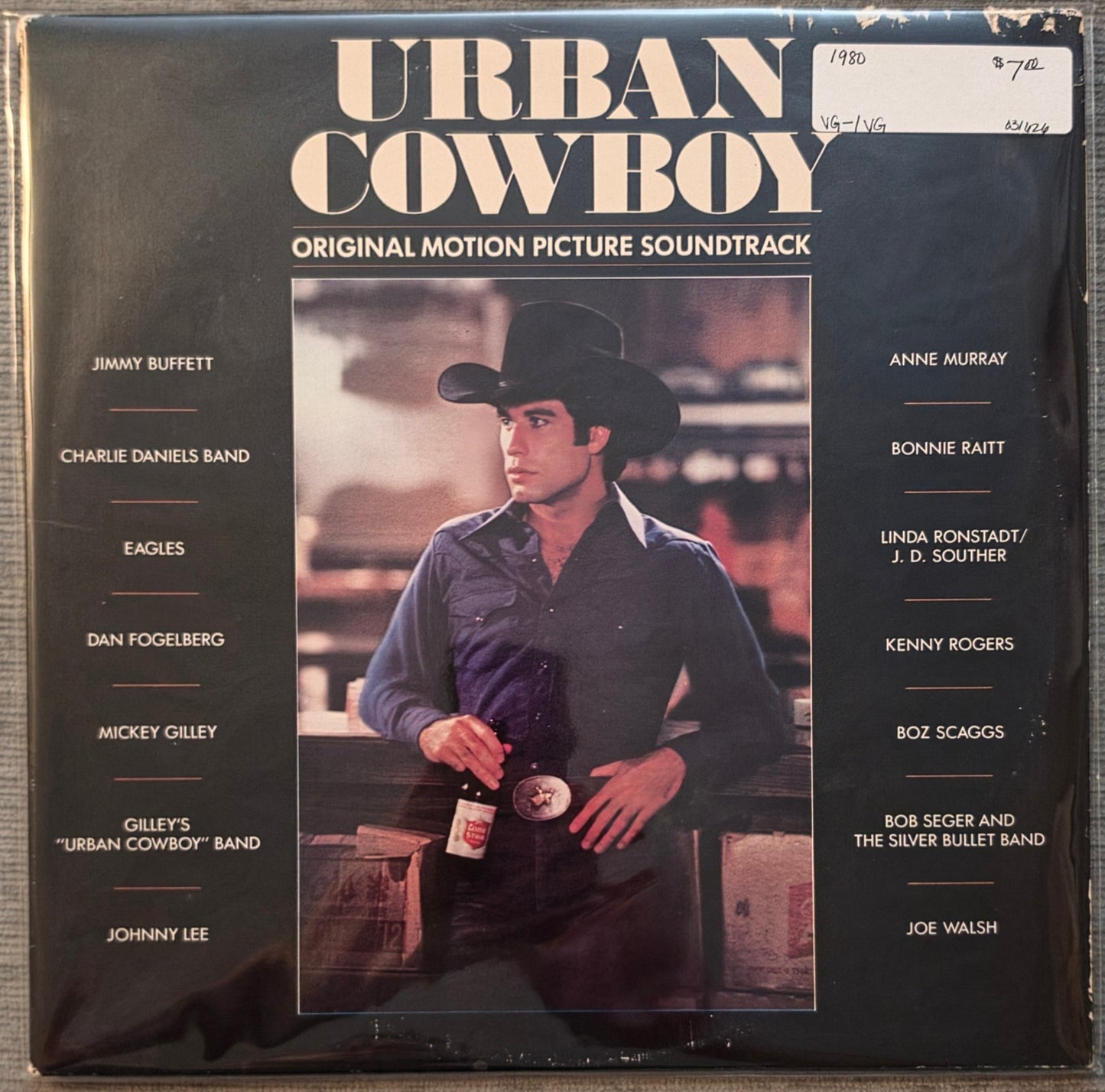 Urban Cowboy (Original Motion Picture Soundtrack) (used)(1980 Pressing)