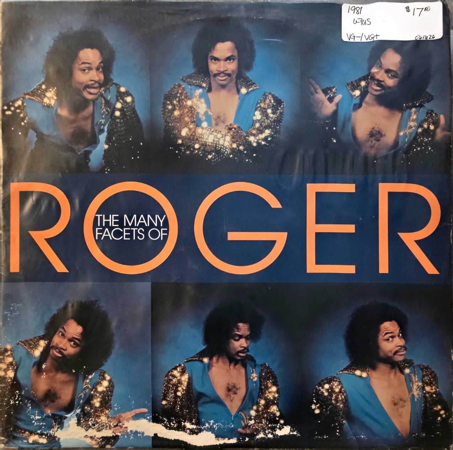 Roger – The Many Facets Of Roger (used)(1981 Pressing)