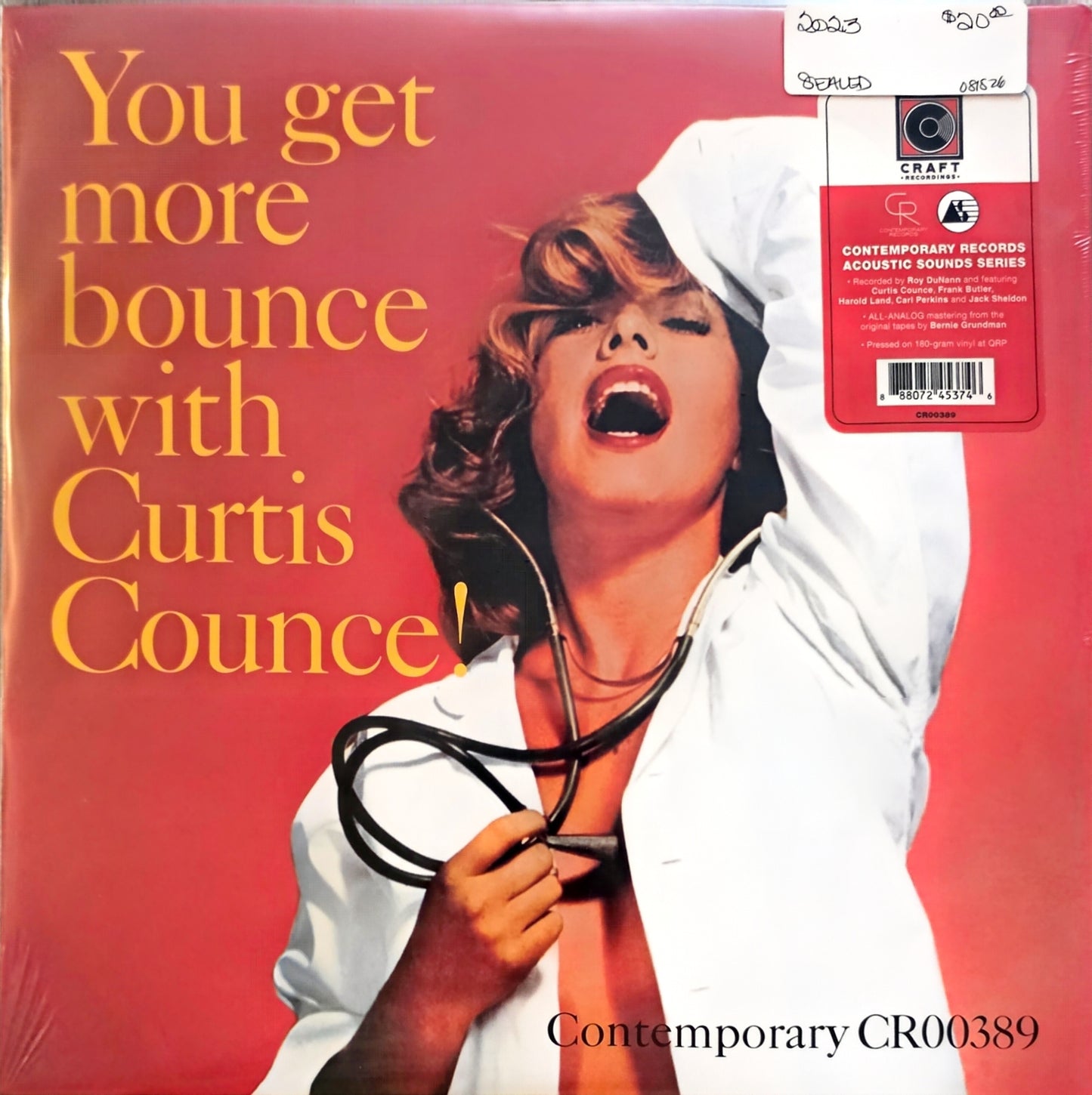 You Get More Bounce With Curtis Counce! (new)(2023 Pressing)