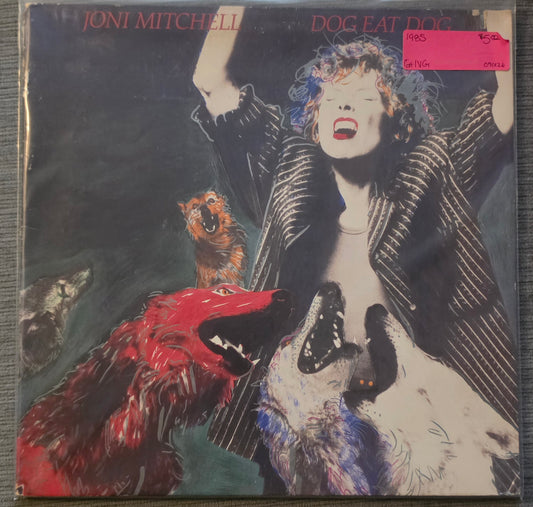 Joni Mitchell – Dog Eat Dog (used)(1985 Pressing)