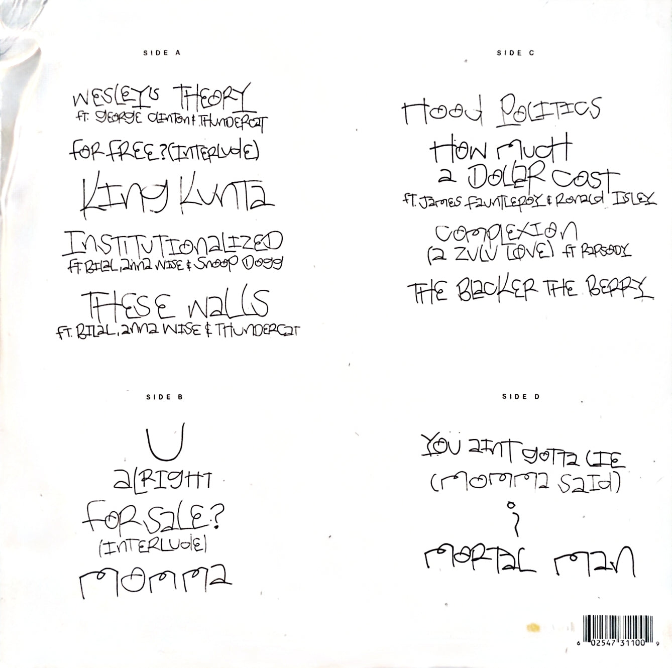 Kendrick Lamar – To Pimp A Butterfly (used)(2022 Pressing)