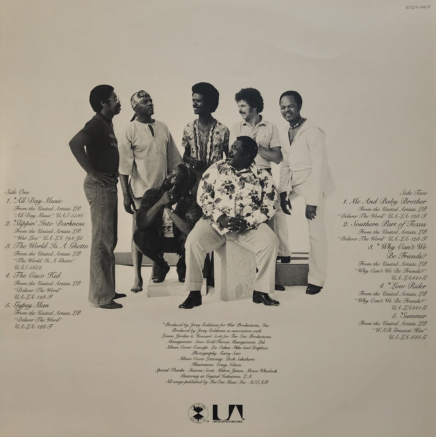 War – Greatest Hits (used)(1976 Pressing)